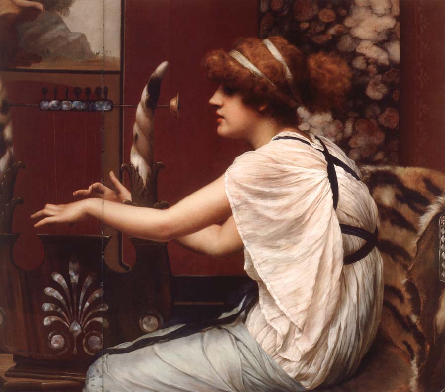 The Muse Erato at Her Lyre